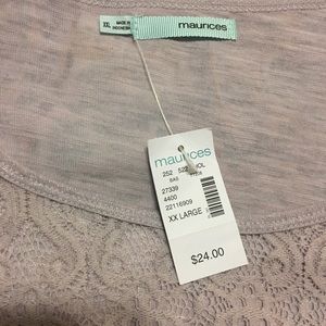 Light purple long sleeved shirt